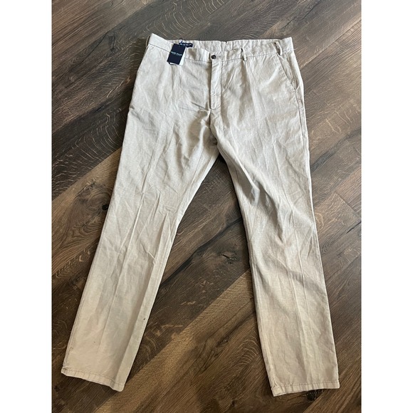Peter Millar Crown Crafted Mens Khaki Pants Size 40 New With Tags Casual - Picture 1 of 5